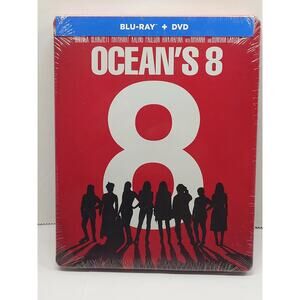 Ocean's 8 Movie Blu-ray steelbook new sealed